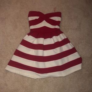 Red/white sundress